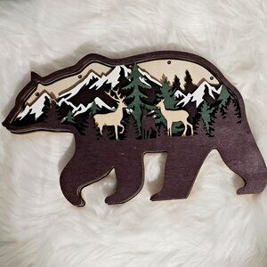 3d Bear decor